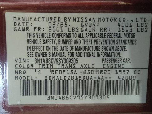 Used 2025 Nissan Sentra SV FWD image 33