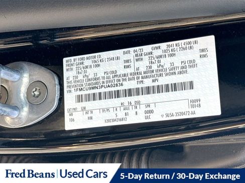 Used 2023 Ford Escape ST-Line w/ Tech Pack #1 AWD/4WD image 34