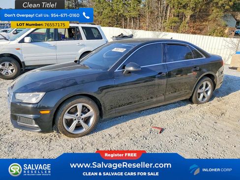 Used 2019 Audi A4 2.0T Premium w/ Convenience Package FWD image 1