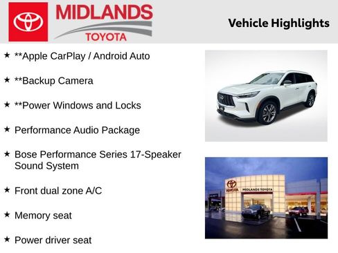 Used 2023 INFINITI QX60 Luxe w/ Performance Audio Package AWD/4WD image 2