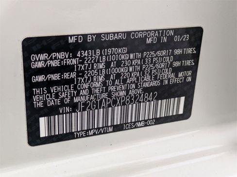 Used 2023 Subaru Crosstrek 2.0i Premium image 17