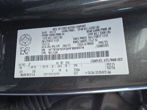 Used 2017 Ford F150 XLT w/ Trailer Tow Package image 26