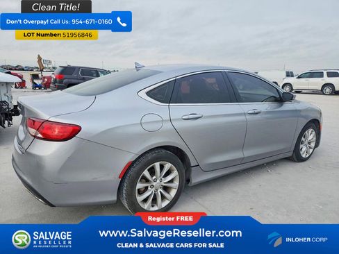Used 2015 Chrysler 200 C w/ Navigation & Sound Group I FWD image 4