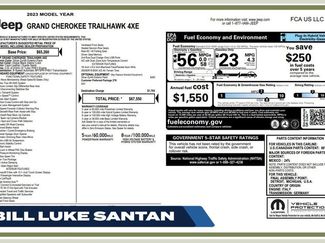 Used 2023 Jeep Grand Cherokee Trailhawk AWD/4WD video 1