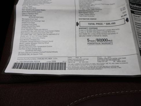 Used 2025 RAM 1500 Limited image 70