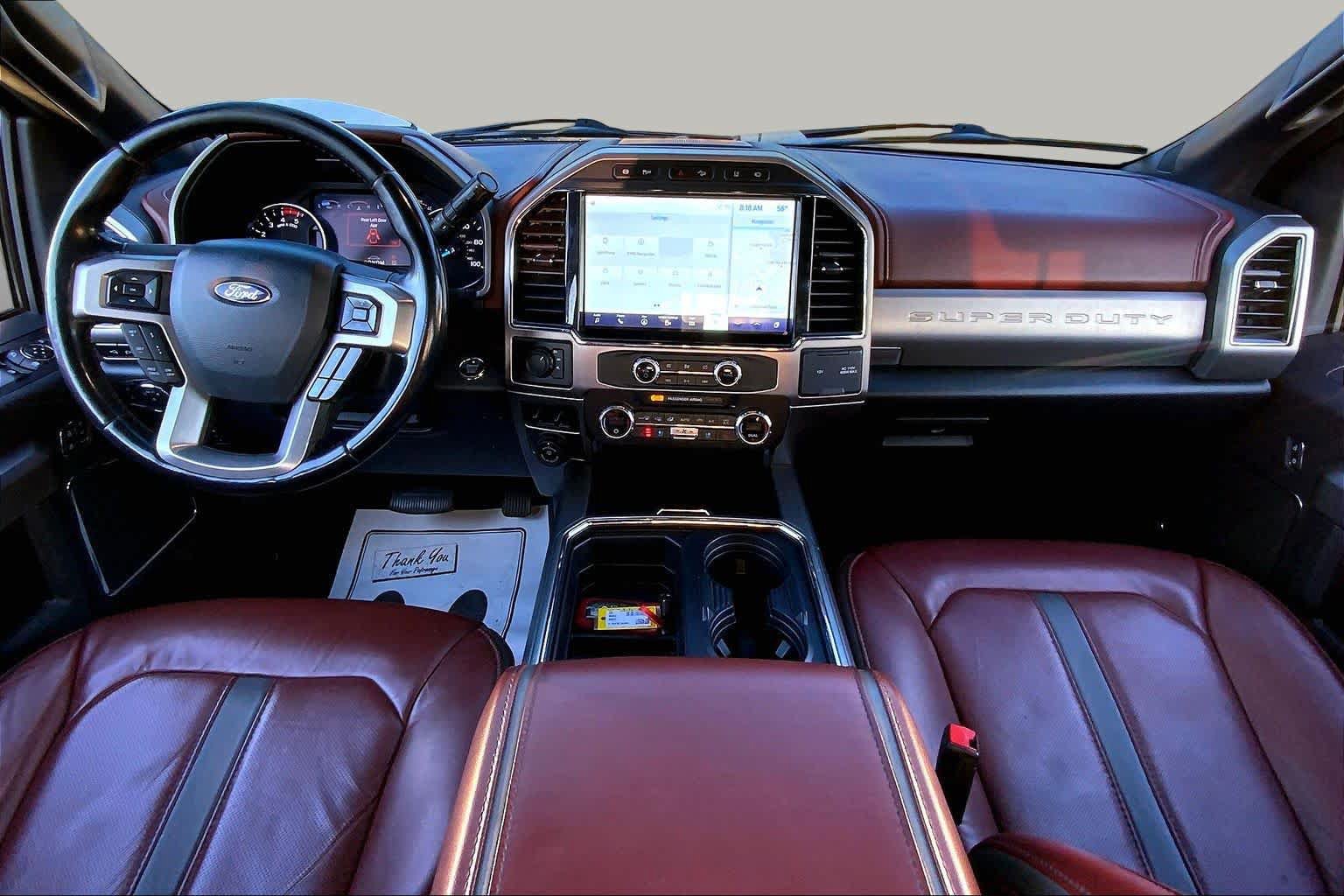 Used 2022 Ford F350 Platinum w/ FX4 Off-Road Package AWD/4WD image 16