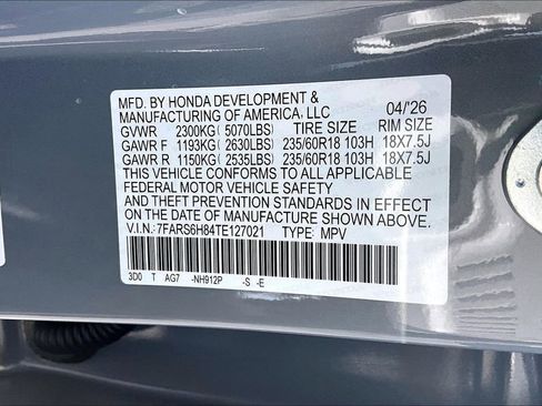 New 2026 Honda CR-V Sport-L image 8