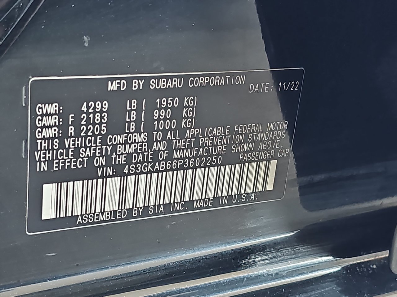 Used 2023 Subaru Impreza 2.0i AWD/4WD image 41