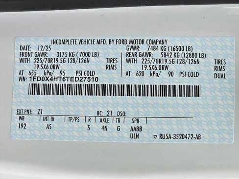 New 2026 Ford F450 XL w/ XL Chrome Package image 28