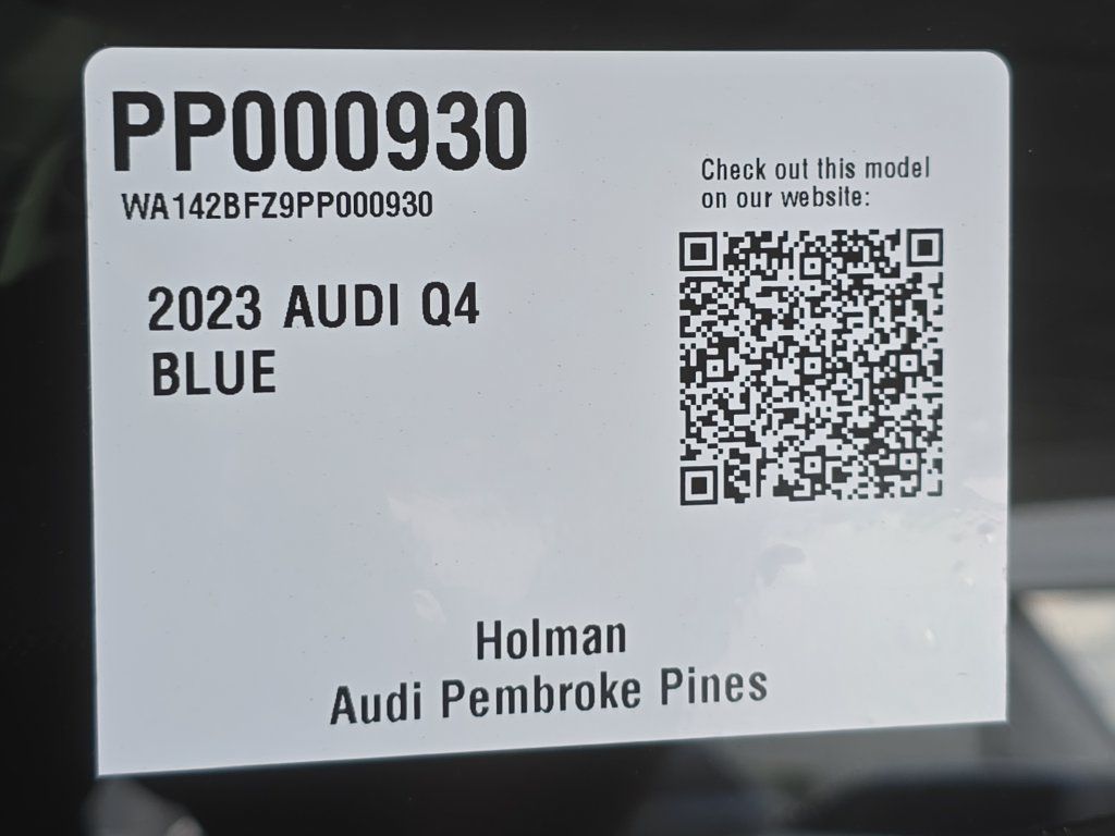 Used 2023 Audi Q4 e-tron Prestige AWD/4WD image 30