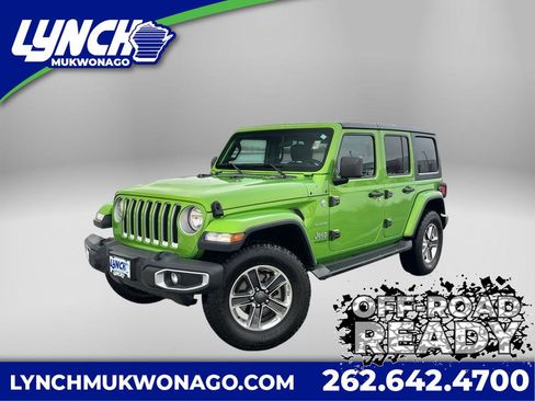 Used 2019 Jeep Wrangler Unlimited Sahara w/ Cold Weather Group image 1
