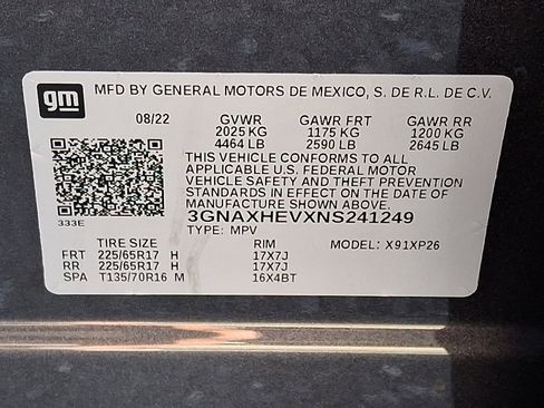 Certified 2022 Chevrolet Equinox LS image 27