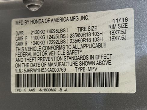 Used 2019 Honda CR-V EX image 24