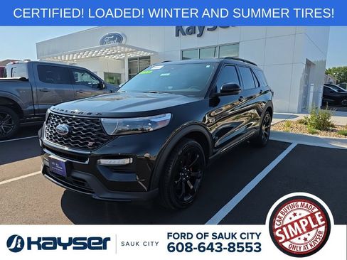 Certified 2021 Ford Explorer ST w/ Equipment Group 401A AWD/4WD image 1