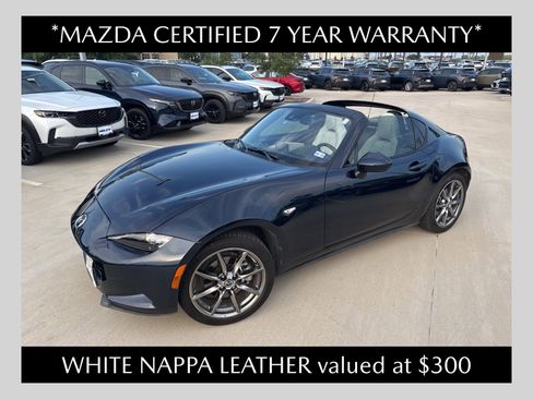 Used 2021 MAZDA MX-5 Miata RF Grand Touring RWD image 1