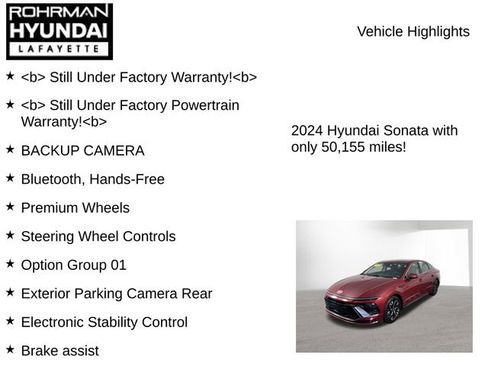 Used 2024 Hyundai Sonata SEL FWD image 7