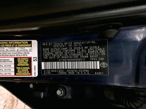 Used 2022 Toyota Camry XSE FWD image 31