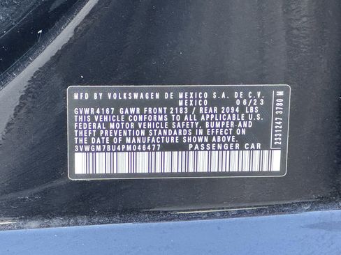 Certified 2023 Volkswagen Jetta SEL image 37