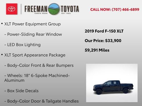 Used 2019 Ford F150 XLT w/ Equipment Group 302A Luxury AWD/4WD image 11