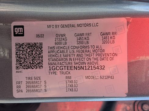 Used 2022 Chevrolet Colorado ZR2 AWD/4WD image 36