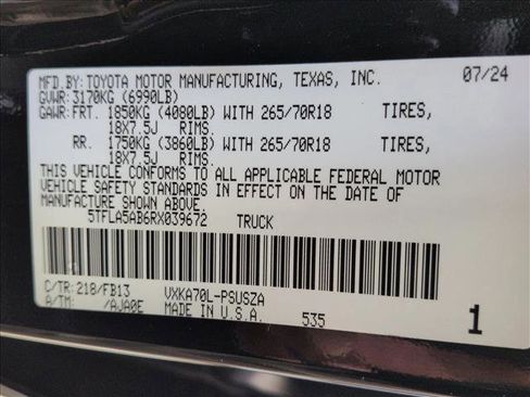 Used 2024 Toyota Tundra SR5 image 24