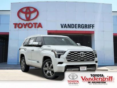 New 2026 Toyota Sequoia Capstone