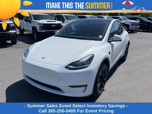 Used 2023 Tesla Model Y Long Range AWD/4WD image 2