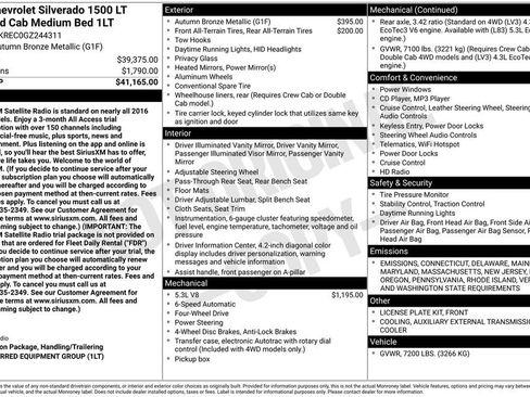 Used 2016 Chevrolet Silverado 1500 LT image 24