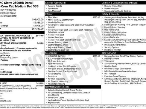 Used 2024 GMC Sierra 2500 Denali Ultimate AWD/4WD image 19