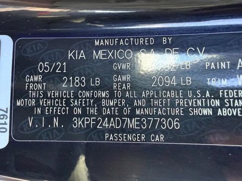 Used 2021 Kia Forte LXS FWD image 29