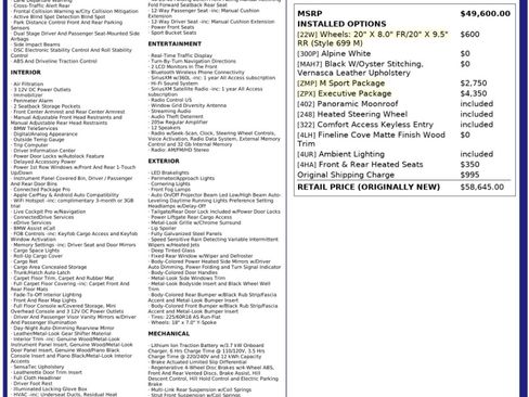 Used 2021 BMW X3 xDrive30e w/ Executive Package image 57