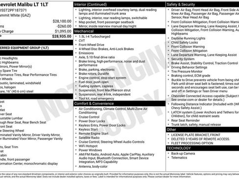 Used 2023 Chevrolet Malibu LT image 30