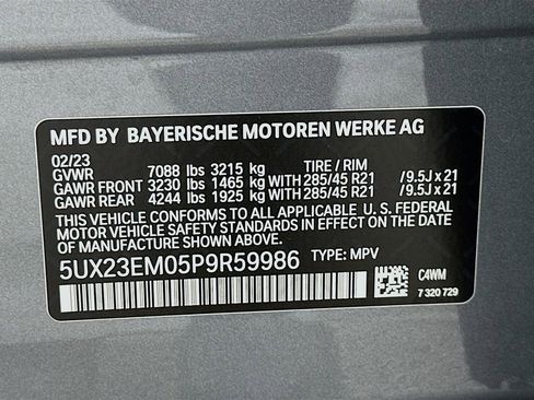 Certified 2023 BMW X7 xDrive40i w/ Executive Package image 34