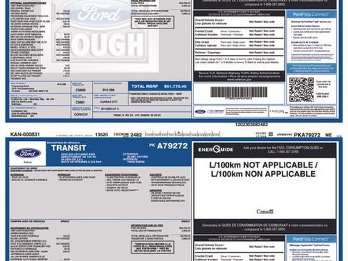 Used 2023 Ford Transit 250 Low Roof AWD w/ Exterior Upgrade Package image 10