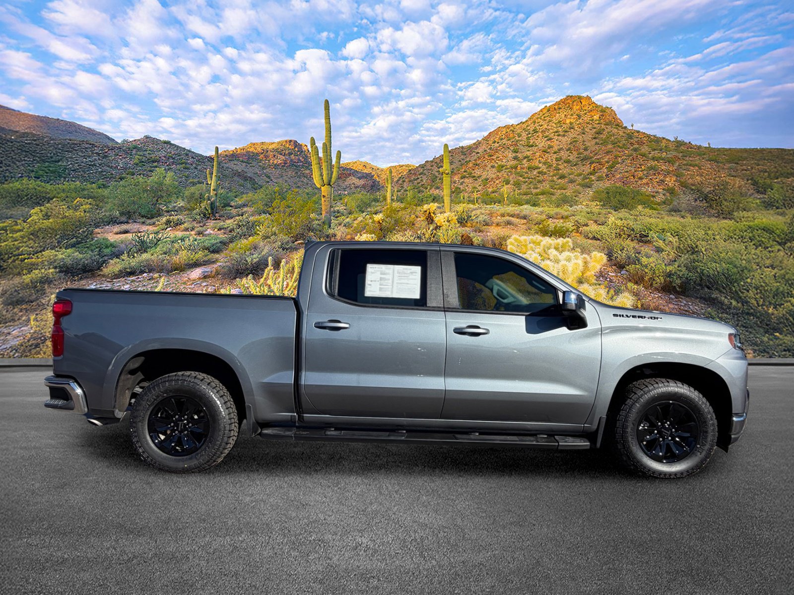 Used 2021 Chevrolet Silverado 1500 LT w/ LPO, Dark Essentials Package RWD image 3