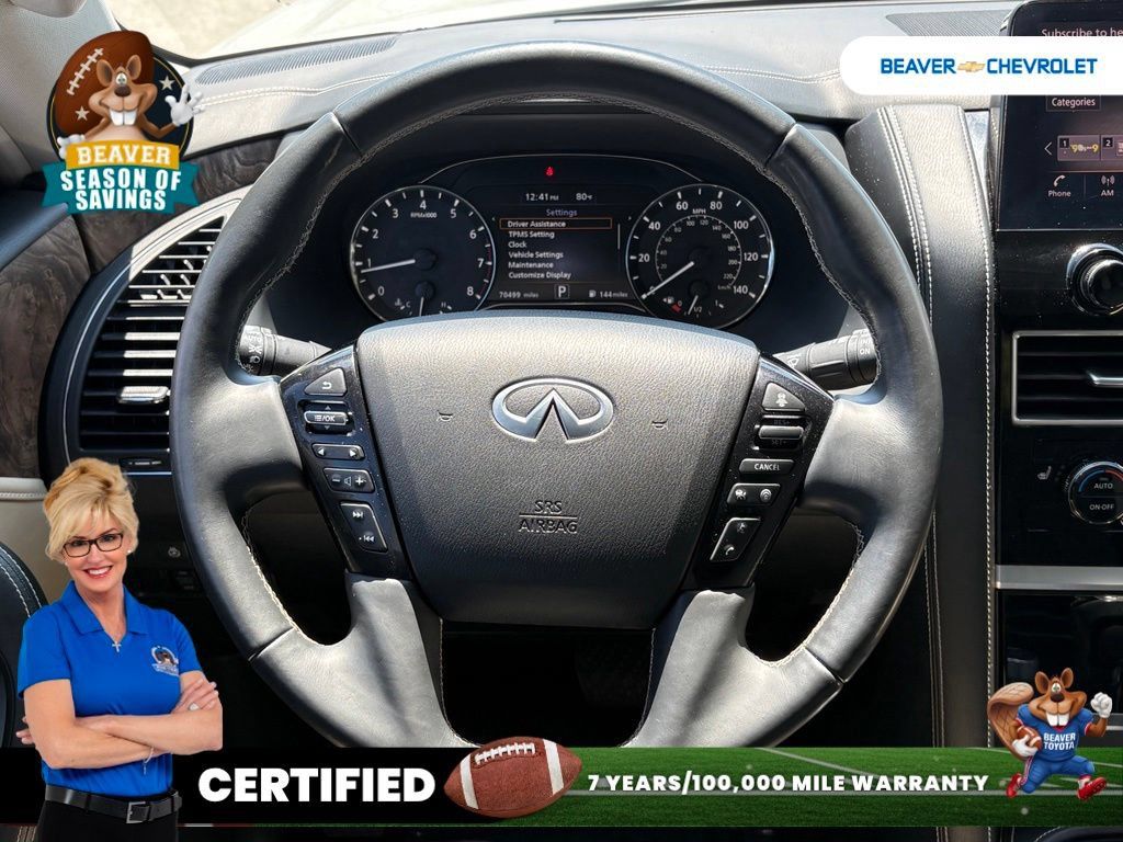 Used 2022 INFINITI QX80 Premium Select w/ Cargo Package RWD image 18