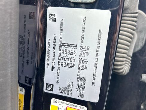 Certified 2021 Chevrolet Tahoe LT image 37