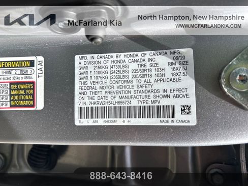 Used 2020 Honda CR-V EX image 17