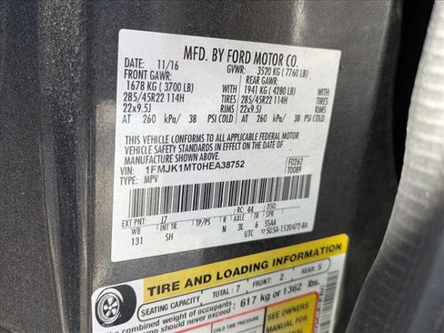 Used 2017 Ford Expedition EL Platinum image 15