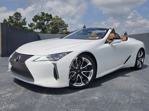 Used 2022 Lexus LC 500 Convertible w/ Touring Package RWD image 1
