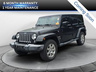 Used 2016 Jeep Wrangler Unlimited Sahara w/ Max Tow Package AWD/4WD video 1