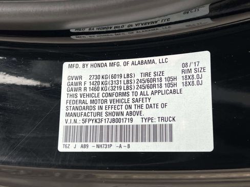 Used 2018 Honda Ridgeline Sport image 21