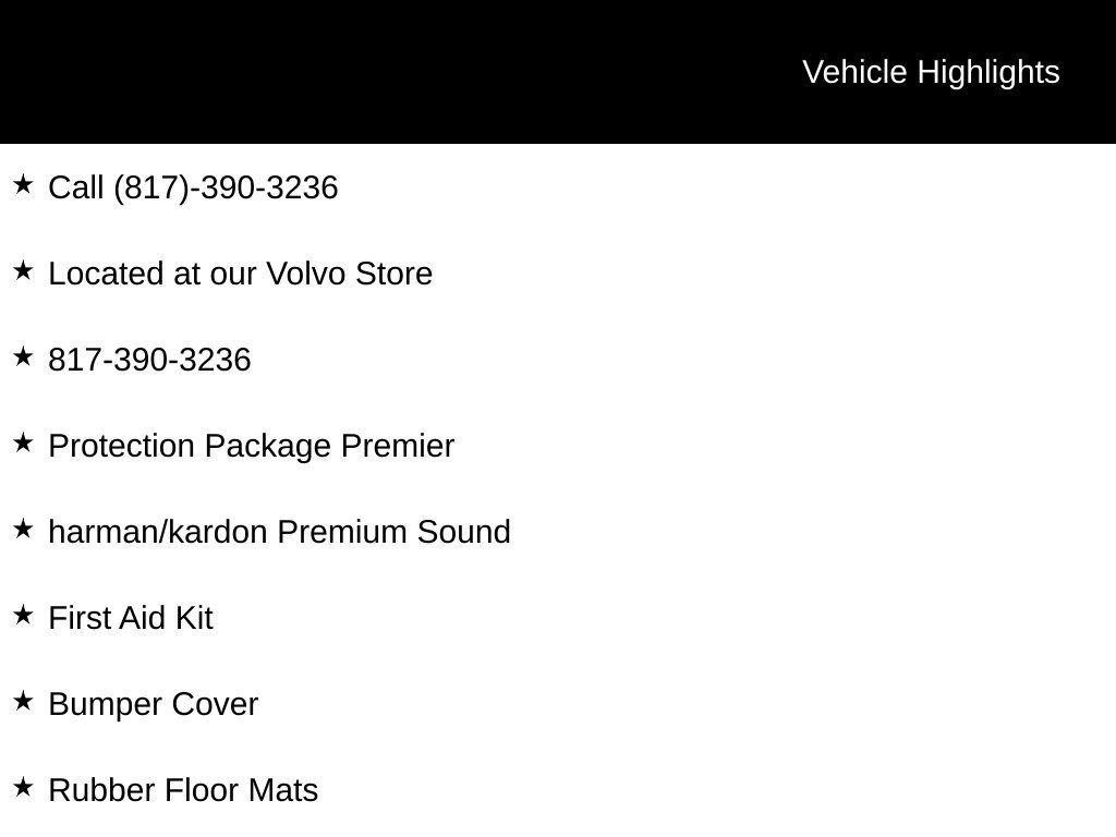 Used 2023 Volvo XC90 B6 Plus w/ Protection Package Premier AWD/4WD image 2