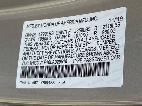 Used 2020 Honda Accord LX image 28