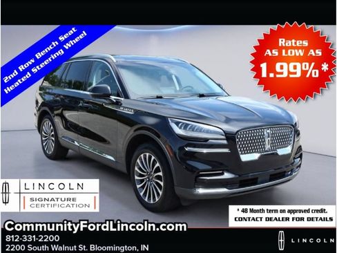 Certified 2023 Lincoln Aviator Reserve w/ Elements Package Plus AWD/4WD image 1