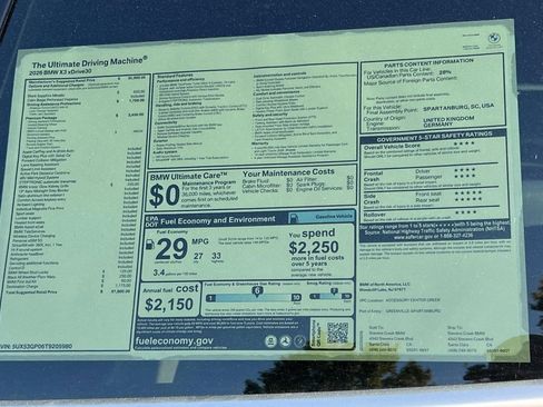 Used 2026 BMW X3 xDrive30 w/ Premium Package image 29