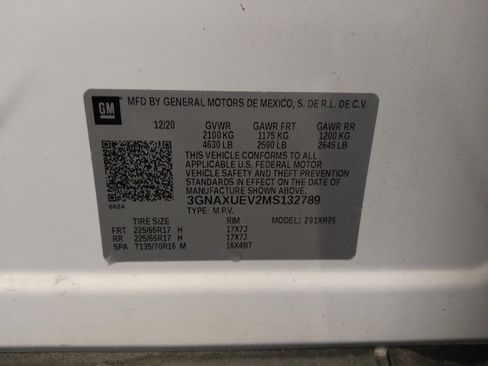 Used 2021 Chevrolet Equinox LT image 33