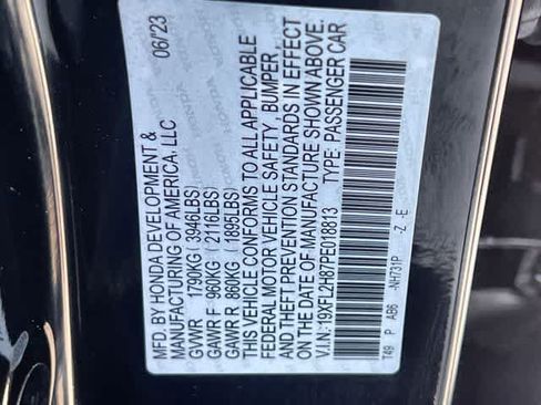 Used 2023 Honda Civic Sport image 22