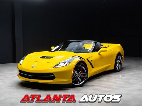 Used 2015 Chevrolet Corvette Stingray Convertible w/ 3LT Preferred Equipment Group RWD image 1