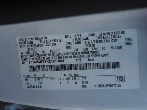 Used 2019 Ford F350 Lariat w/ Lariat Ultimate Package image 30